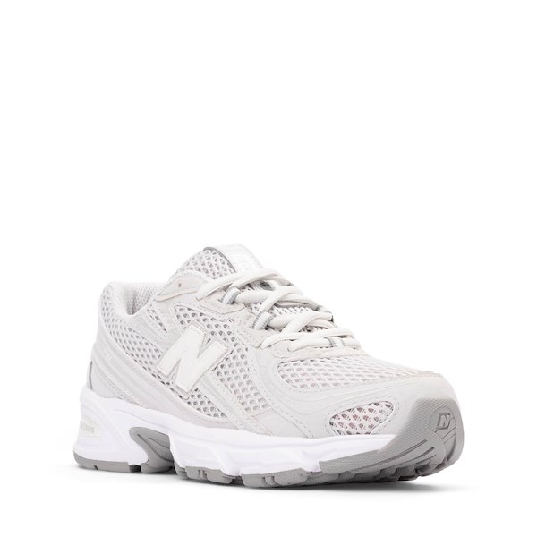 alternate view New Balance 740 Athletic Shoe - Little Kid - Grey Matter / WhiteALT5