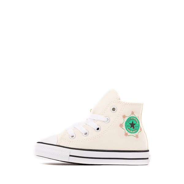 alternate view Converse Chuck Taylor All Star Hi Frog Garden Sneaker - Baby / Toddler - EgretALT1