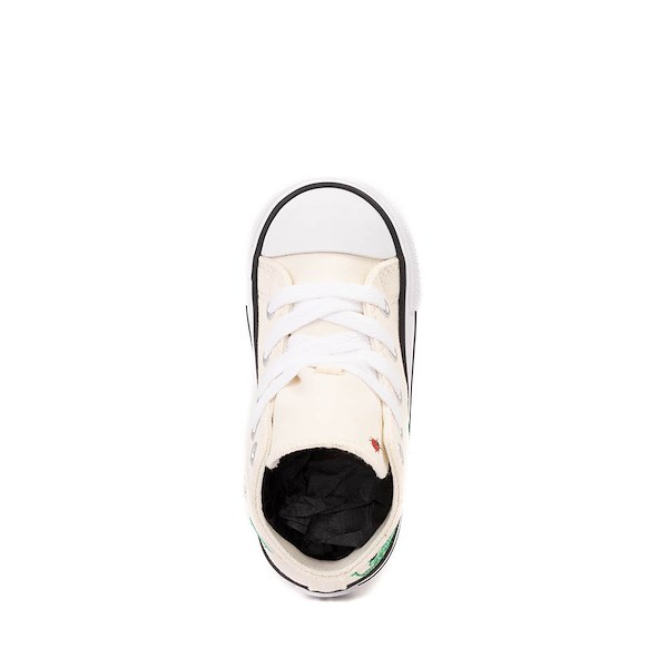 alternate view Converse Chuck Taylor All Star Hi Frog Garden Sneaker - Baby / Toddler - EgretALT2