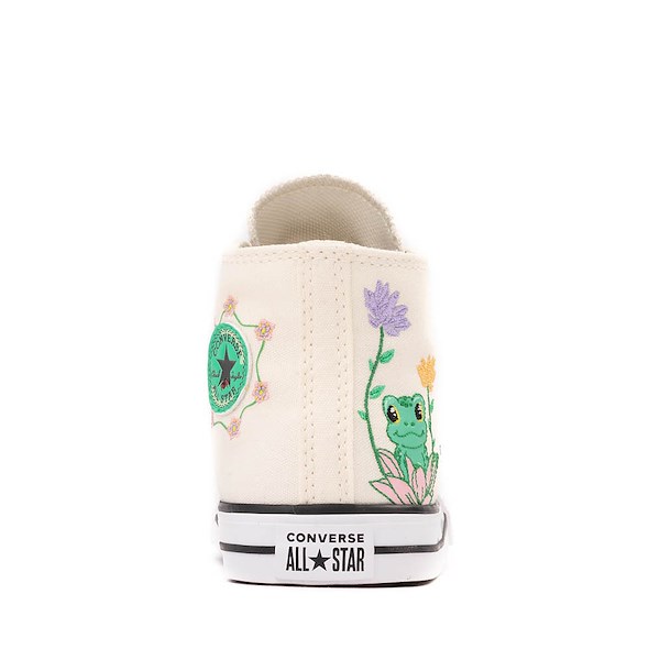 alternate view Converse Chuck Taylor All Star Hi Frog Garden Sneaker - Baby / Toddler - EgretALT4