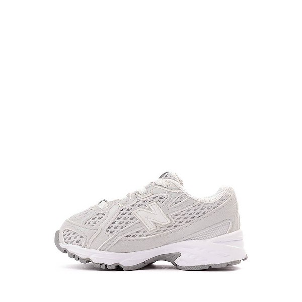 alternate view New Balance 740 Athletic Shoe - Baby / Toddler - Grey Matter / WhiteALT1