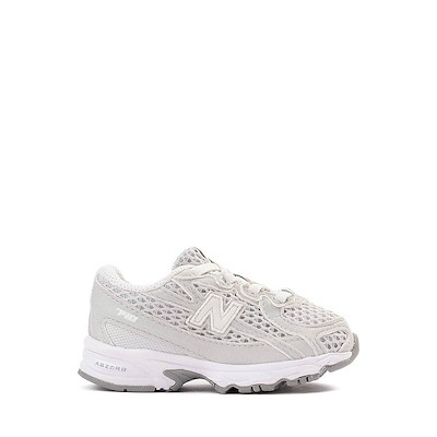 New Balance 574 Athletic Shoe - Baby / Toddler - Magnet / Black / Serene Blue