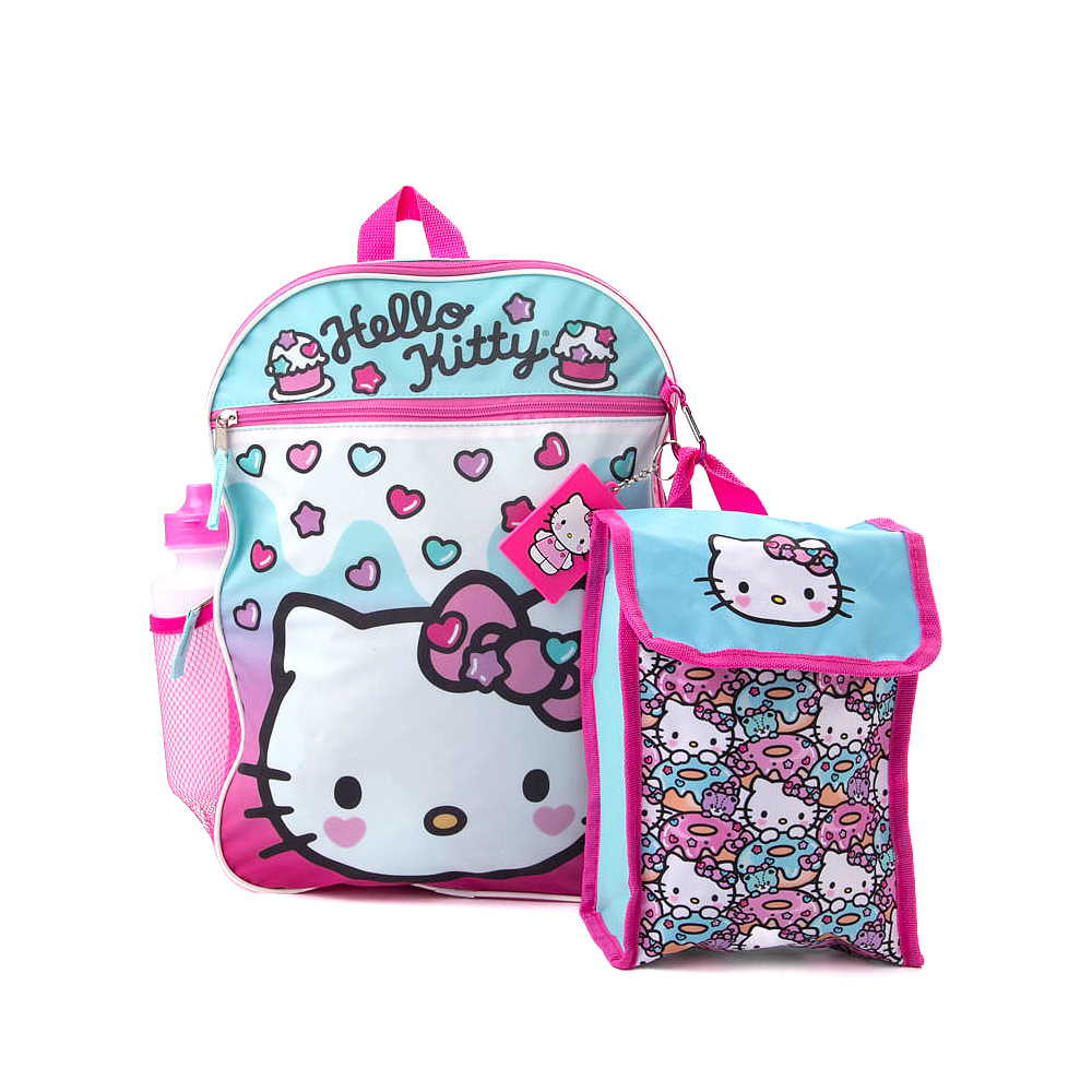 Hello Kitty Backpack Set Pink