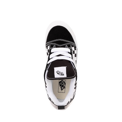 【限定価格セール！】 - Shoe Skate Checkerboard Skool Knu Vans Big Black - Kid キッズ・ファミリー