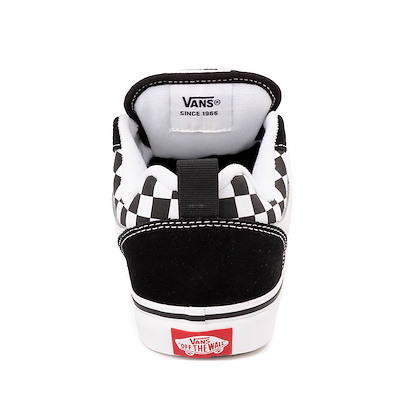 Vans Knu Skool Checkerboard Skate Shoe - Big Kid - Black
