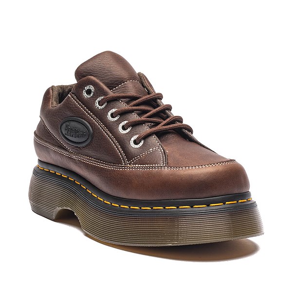 alternate view Womens Dr. Martens Buzz 5-Eye Platform Casual Shoe - Dark BrownALT5