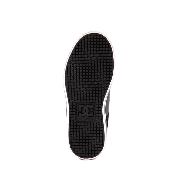 alternate view DC Pure Elastic Skate Shoe - Little Kid / Big Kid - Grey / OrangeALT3