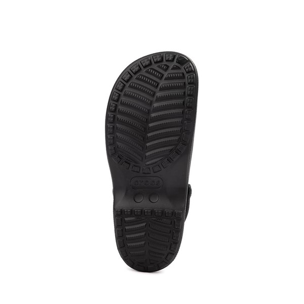 alternate view Crocs Classic Mary Jane Glitter Clog - Little Kid / Big Kid - BlackALT3