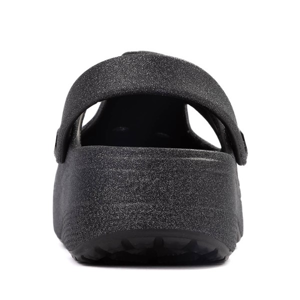 alternate view Crocs Classic Mary Jane Glitter Clog - Little Kid / Big Kid - BlackALT4