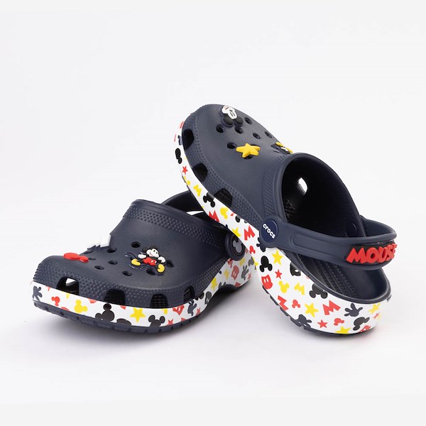 Disney Crocs Mickey Mouse & Friends Classic Clog - Little Kid / Big Kid - Navy