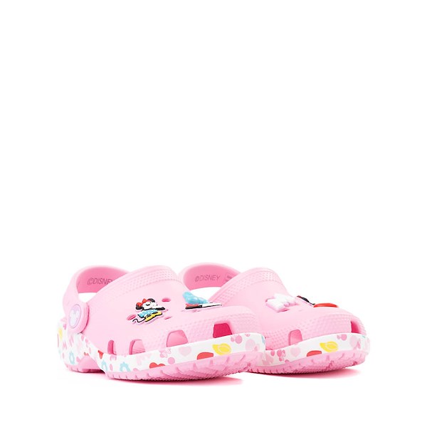 alternate view Disney Crocs Minnie Mouse & Friends Classic Clog - Baby / Toddler - PinkALT5