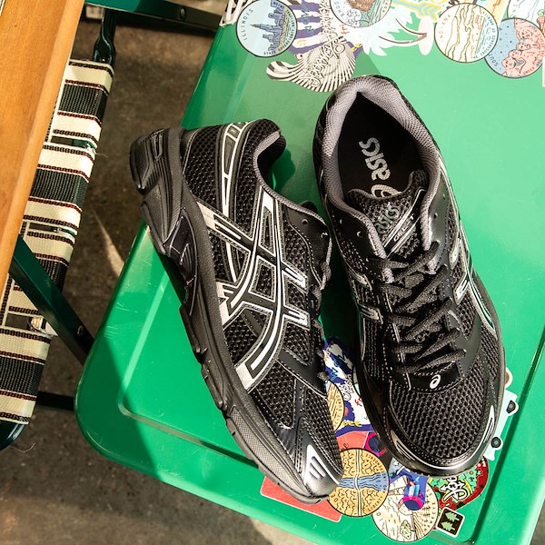 alternate view ASICS Gel-1130 Athletic Shoe - Black / Pure SilverHERO