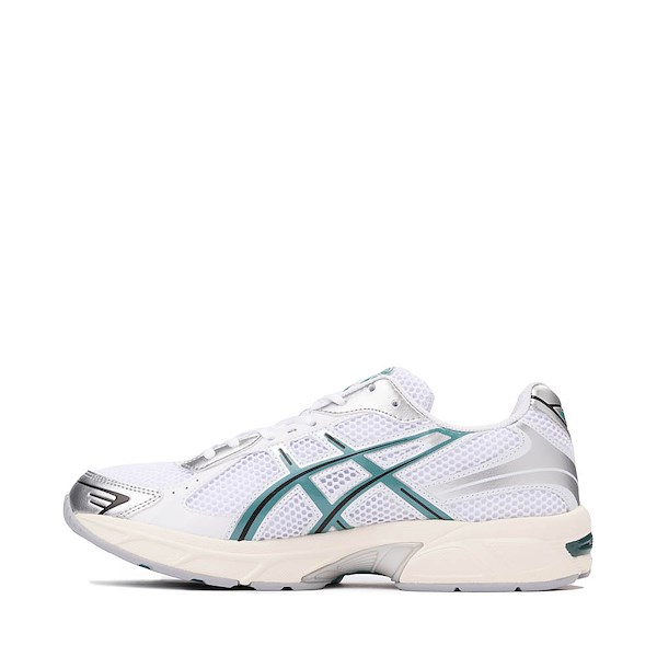 alternate view ASICS Gel-1130 Athletic Shoe - White / Rainy LakeALT1