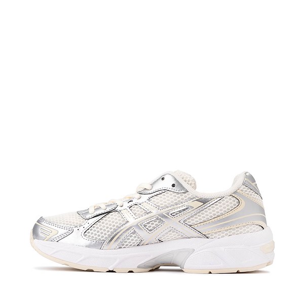 Womens ASICS Gel-1130 Athletic Shoe - Cream / Pure Silver