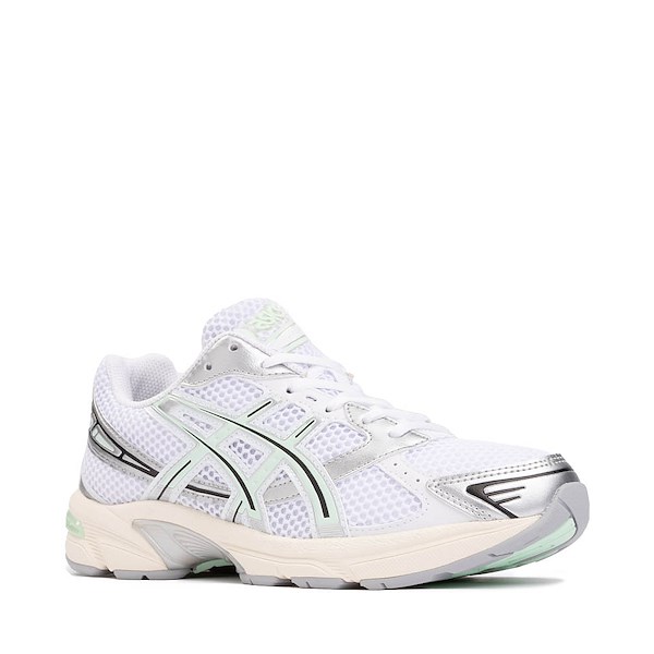 Womens ASICS Gel-1130 Athletic Shoe - White / Mint Tint