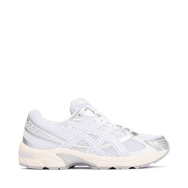 Womens ASICS Gel-1130 Athletic Shoe - White / Desert Red