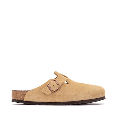 Mens Birkenstock Boston Soft Footbed Clog - Taupe | Journeys Mens Birkenstock Boston Soft Footbed Clog - Taupe | Journeys