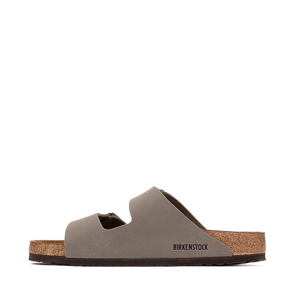 alternate view Mens Birkenstock Arizona Slide Sandal - StoneALT1