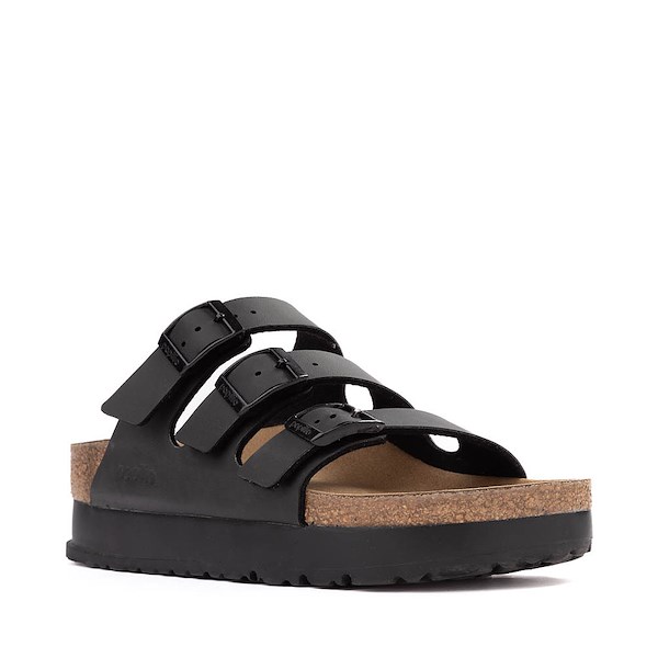 alternate view Womens Papillio by Birkenstock® Florida Flex Platform Sandal - BlackALT5