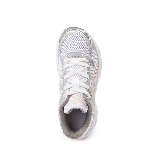 alternate view ASICS Gel-1130 Athletic Shoe - Little Kid - White / Pearl PinkALT2