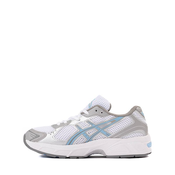 alternate view ASICS Gel-1130 Athletic Shoe - Big Kid - White / Arctic SkyALT1