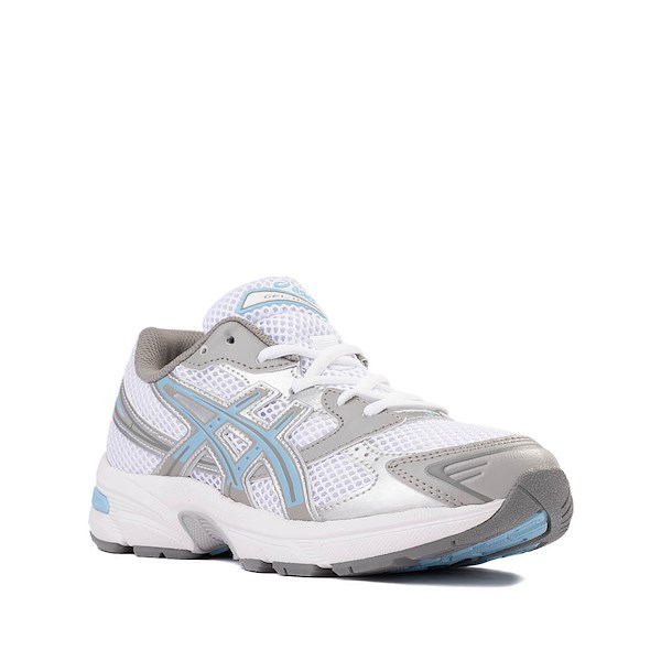 alternate view ASICS Gel-1130 Athletic Shoe - Big Kid - White / Arctic SkyALT5