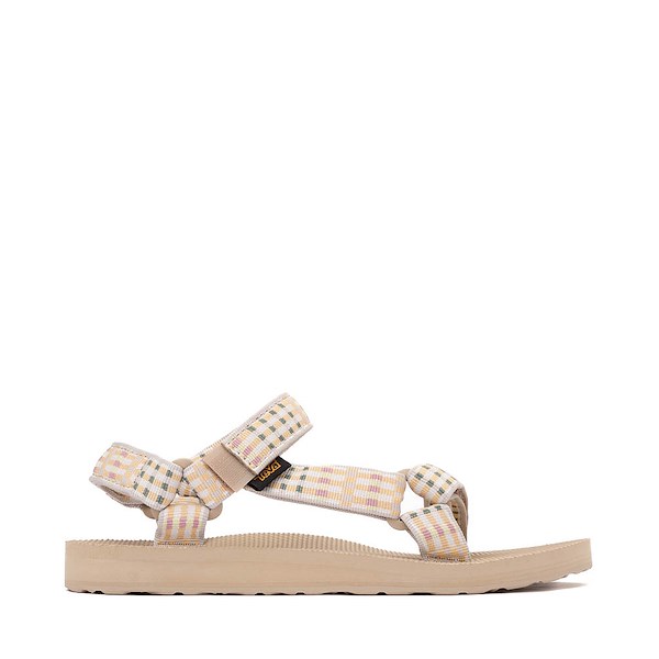 Womens Teva Original Universal Sandal - Modern Check Taupe