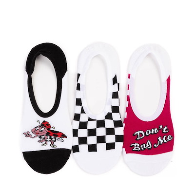 Womens Vans Flutter Floral Canoodle Liners 3 Pack - Multicolor