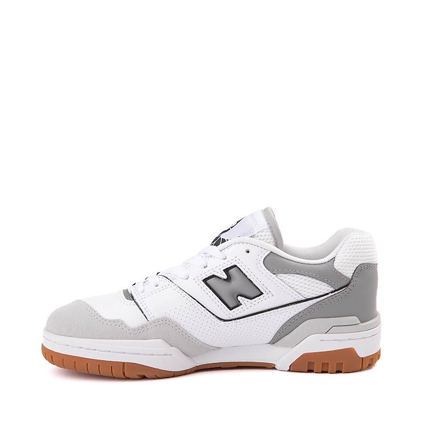 alternate view New Balance 550 Athletic Shoe - White / Slate Grey / Brighton GreyALT1