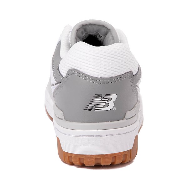 alternate view New Balance 550 Athletic Shoe - White / Slate Grey / Brighton GreyALT4