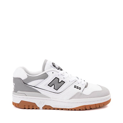 Womens New Balance 550 Athletic Shoe - White / Twilight Haze
