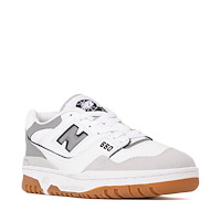 New Balance 550 Athletic Shoe - White / Slate Grey