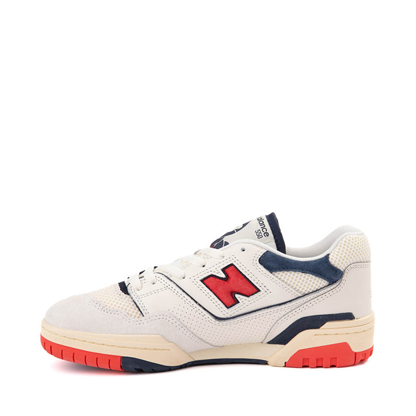 New Balance 550 Athletic Shoe - Sea Salt / Blast Red