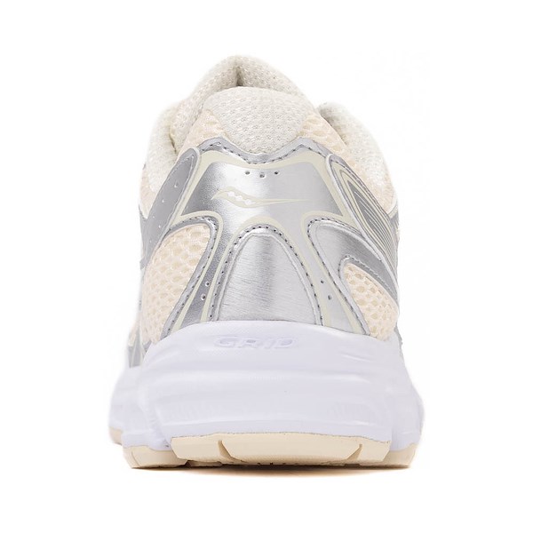 alternate view Womens Saucony Ride Millennium Athletic Shoe - Cream / SilverALT4