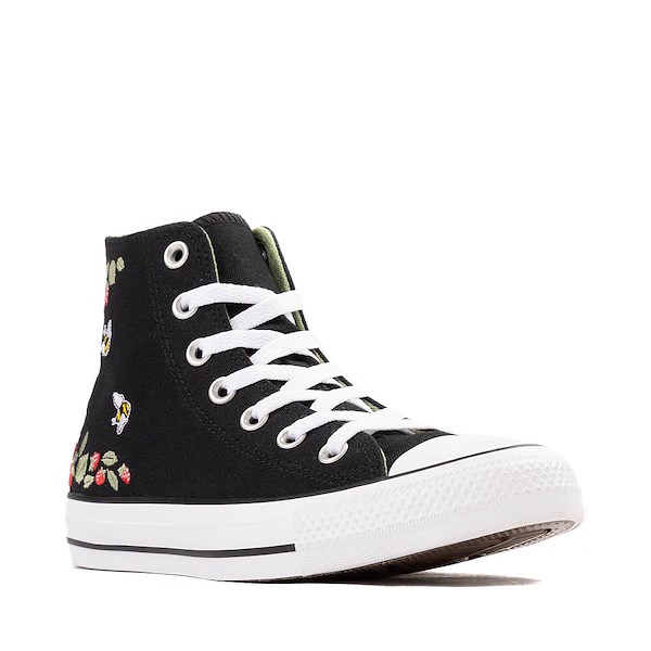 alternate view Converse Chuck Taylor All Star Berries And Bees High-Top Sneaker - BlackALT5