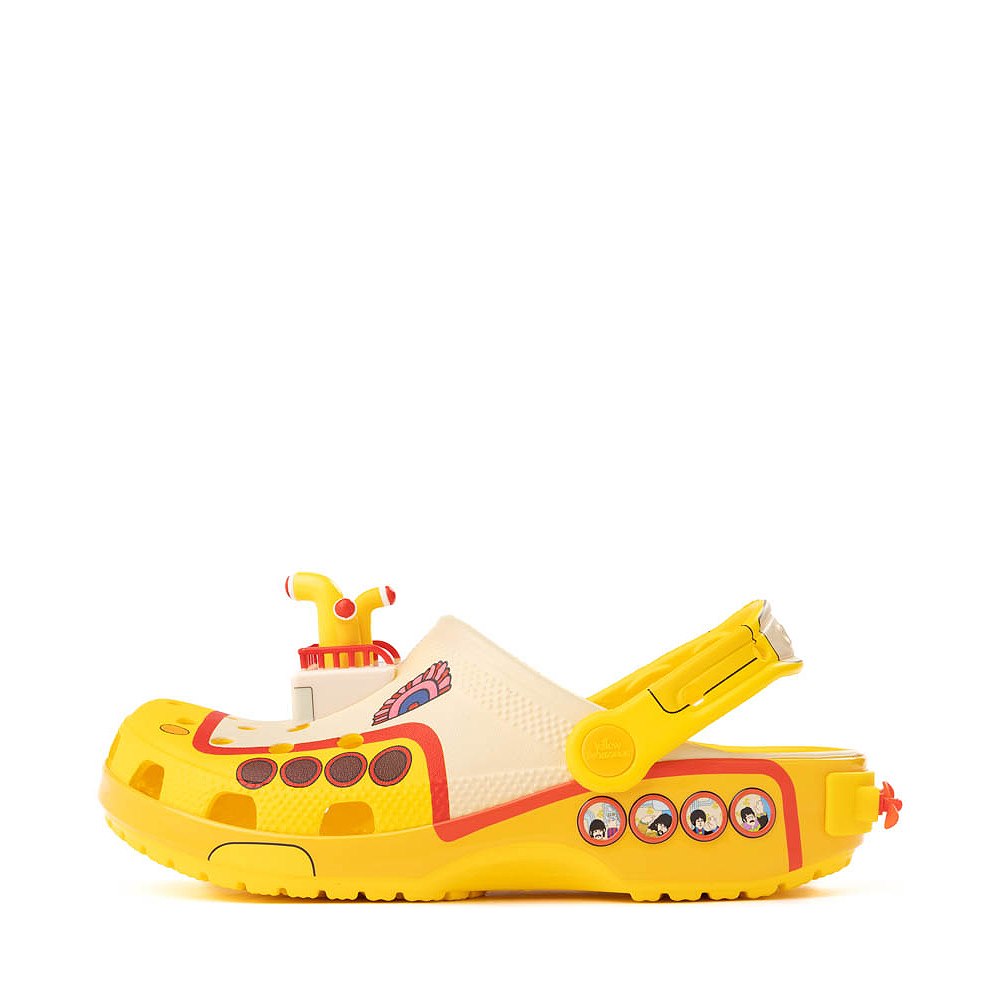 MENS BEATLES CROCS SZ 13 in awesome condition!!! No box !! The Beatles x Crocs Yellow Submarine Classic Clog - Yellow  main image 3