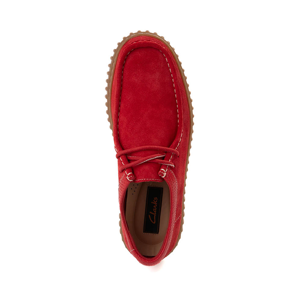 Mens Clarks Torhill Lo Casual Shoe - Red
