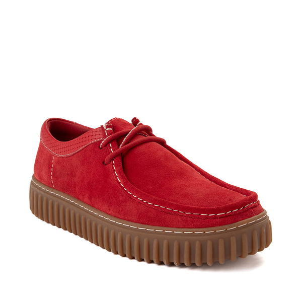 alternate view Mens Clarks Torhill Lo Casual Shoe - RedALT5