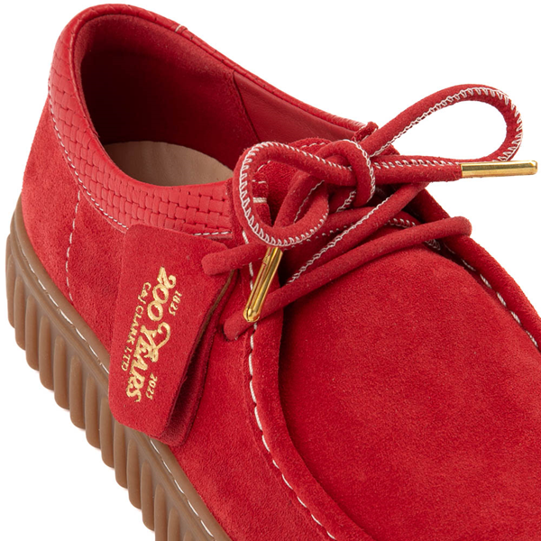 alternate view Mens Clarks Torhill Lo Casual Shoe - RedALT5B