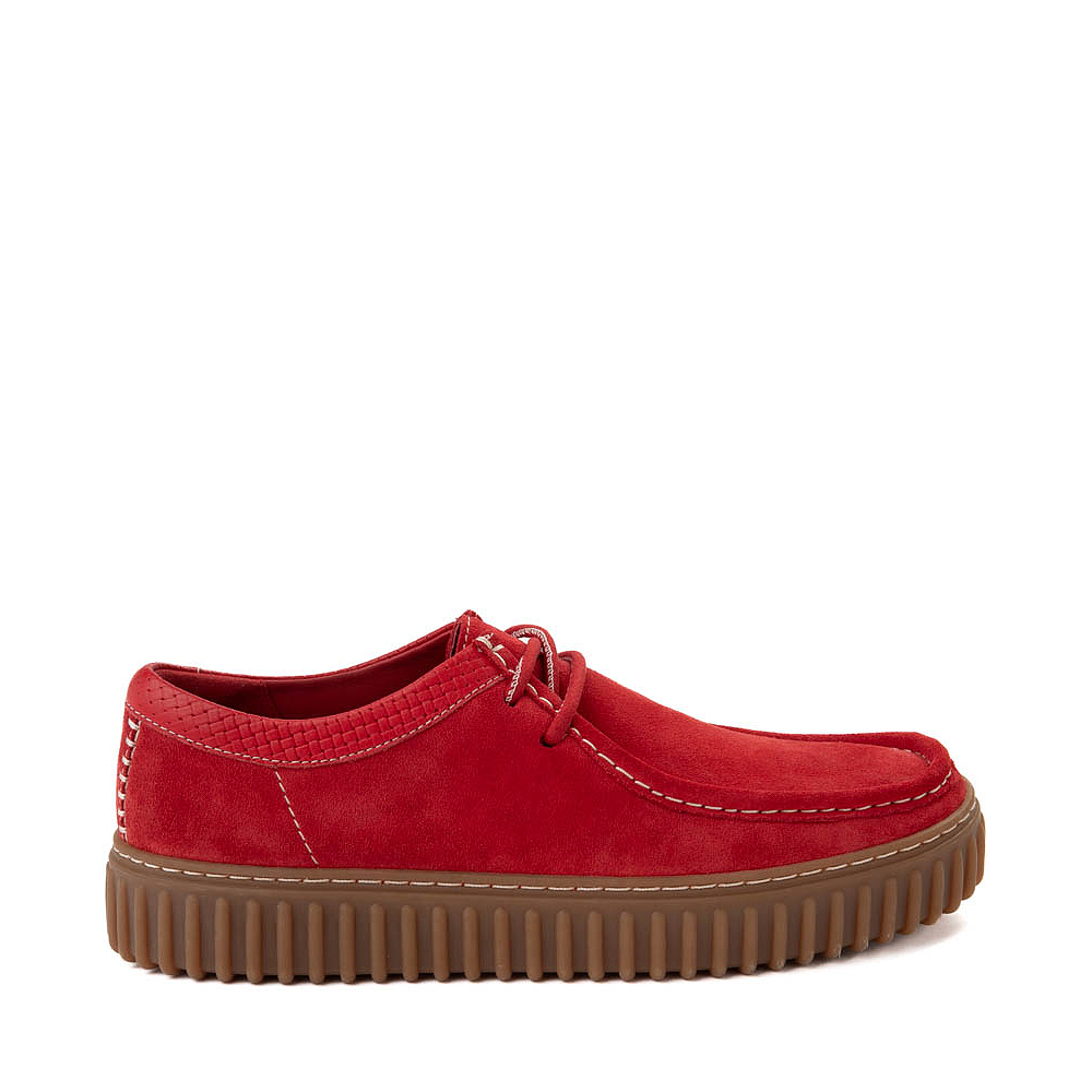 Mens Clarks Torhill Lo Casual Shoe - Red