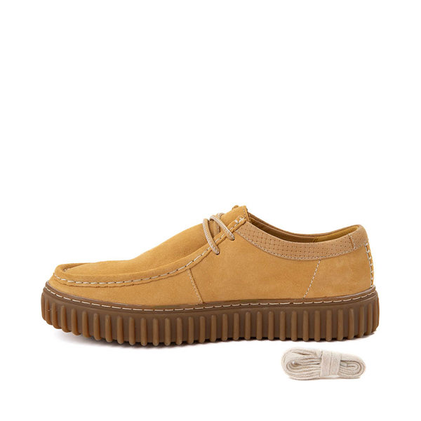 alternate view Mens Clarks Torhill Low Casual Shoe - Golden TanALT1