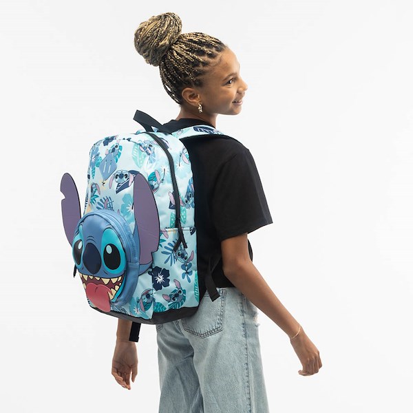 alternate view Lilo & Stitch Face Backpack - BlueALT1BKIDZ