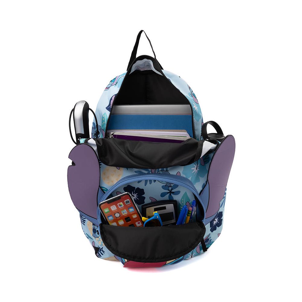 Lilo & Stitch Face Backpack - Blue | Journeys