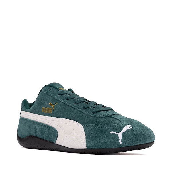 alternate view Womens PUMA Speedcat OG Athletic Shoe - Dark Myrtle / WhiteALT5