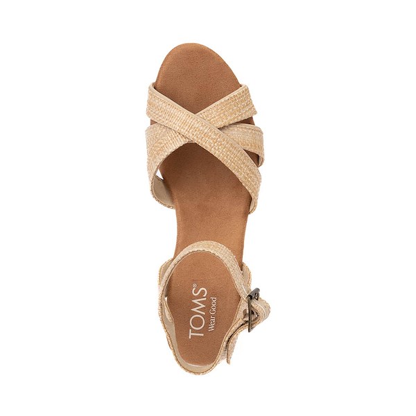 alternate view Womens TOMS Majorca Sandal - NaturalALT2