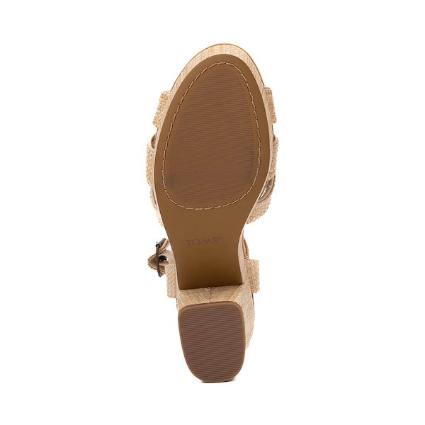 alternate view Womens TOMS Majorca Sandal - NaturalALT3