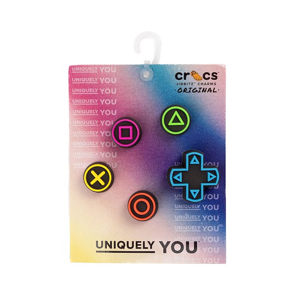 alternate view Crocs Jibbitz™ Game Controller Shoe Charms 5 Pack - MulticolorALT2