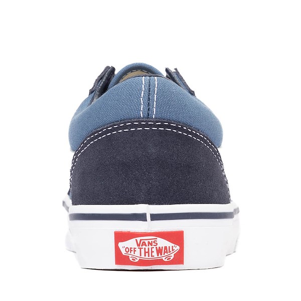 alternate view Vans Old Skool Skate Shoe - Big Kid - Navy / WhiteALT4