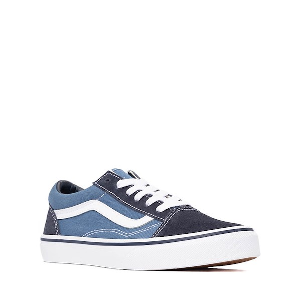 alternate view Vans Old Skool Skate Shoe - Big Kid - Navy / WhiteALT5