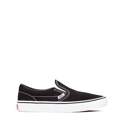 Main view of Vans Slip-On Skate Shoe - Big Kid - Black